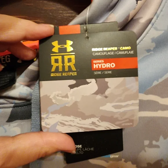 UNDER ARMOR Camo Hoodie - Size XXL NWT Pull-over with Kangaroo Pockets - Picture 11 of 16